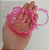 Óculos Canudo - Rosa - 11,4cm - 1 unidade - Rizzo - Imagem 3