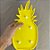 Luminária LED Abacaxi - Amarelo - 24,5x12,5cm - 1 unidade - Rizzo - Imagem 3