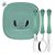 Kit Alimentação Stitch - Prato e Talheres - 1 unidade - Disney Original - Rizzo - Imagem 4