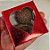 Caixa Para Doce Com Visor De Coração - 5,5x5x3cm - Vermelho Texturizado - 10 unidades - Assk - Rizzo - Imagem 3