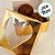 Caixa Para Doce Com Visor De Coração - 5,5x5x3cm - Ouro Texturizado - 10 unidades - Assk - Rizzo - Imagem 2