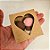 Caixa Para Doce Com Visor De Coração - 7x7x3cm - Kraft - 10 unidades - Assk - Rizzo - Imagem 3