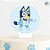 Vela Plana - Bluey - 1 unidade - Festcolor - Rizzo - Imagem 1