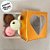 Caixa Para Doce Com Visor De Coração - 7x7x4cm - Cobre Texturizada - 10 unidades - Assk - Rizzo - Imagem 6
