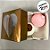 Caixa Para Doce Com Visor De Coração - 5,5x5x3cm - Bronze Texturizada - 10 unidades - Assk - Rizzo - Imagem 6