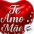 Balão de Festa Microfoil 10'' 30cm - Coração "Te Amo Mãe" - Modelo 2 - 1 unidade - Rizzo - Imagem 2