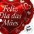 Balão de Festa Microfoil 10'' 30cm - Coração "Feliz Dia Das Mães" - Modelo 1 - 50 unidades - Rizzo - Imagem 2