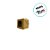 Caixa com Visor VC5 (5cm x 5cm x 4cm) Kraft - 20 unidades - Rizzo - Imagem 4