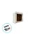 Caixa com Visor VC8 (8cm x 8cm x 4cm) Branca - 20 unidades - Rizzo - Imagem 4