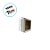Caixa com Visor PV12 (12cm x 12cm x 4cm) Branca - 20 unidades - Rizzo - Imagem 4