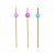 Pick Decorativo - Miçanga Estrela Festa dos Sonhos  - 24 unidades - Cromus - Rizzo - Imagem 1