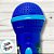 Brinquedo Microfone Bob Esponja – Azul Escuro - 17,5cm  - 1 unidade - Rizzo - Imagem 2
