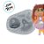 Molde de Silicone Bonequinha - Ref. 623 - 1 unidade - Flexarte - Rizzo - Imagem 3