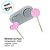 Molde de Silicone Pirulitos Peq 35mm Redondo + Coração - Ref. 551 - 1 unidade - Flexarte - Rizzo - Imagem 2