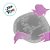 Molde de Silicone Dupla de Peixes + Golfinho - Ref. 845 - 1 unidade - Flexarte - Rizzo - Imagem 3