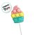 Molde de Silicone Pirulito Fidget 6cm Cupcake - Ref. 691 - 1 unidade - Flexarte - Rizzo - Imagem 4