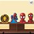 Decoração de Mesa - Homem Aranha - 4 unidades - Disney Original - Rizzo - Imagem 1