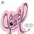 Aplique Imp em EVA - Stitch e Angel - 12 unidades - Disney Original - Rizzo - Imagem 4