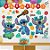 Kit Painéis Impressos em EVA - Stitch - 29 Itens - 1 unidade - Disney Original - Rizzo - Imagem 1