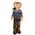 Enfeite Decorativo - Boneco Espantalho Gigante - 1 Metro - 1 unidade - Rizzo - Imagem 4