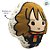 Almofada Formato Hermione - 27cm - Harry Potter - 1 unidade - Rizzo - Imagem 2