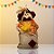 Peso De Porta Espantalho De Festa Junina - Vinho - 24cm - 1 unidade - Rizzo - Imagem 1