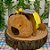 Capivara Abelha De Pelúcia - 19,5cm - 1 unidade - Rizzo - Imagem 1