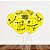 Balão De Festa Decorado 9" 23cm - Festa Junina Amarelo - 25 unidades - Rizzo - Imagem 1