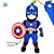 Chaveiro 3D Capitão América - Vingadores - 8cm - 1 unidade - Disney Original - Rizzo - Imagem 2