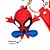 Chaveiro 3D Homem Aranha em Ação - Vingadores - 6cm - 1 unidade - Disney Original - Rizzo - Imagem 2