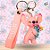 Chaveiro 3D Angel e Xêpa - 7cm - 1 unidade - Disney Original - Rizzo - Imagem 1