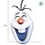 Máscara de EVA - Olaf - Frozen 2 - 1 unidade - Disney Original - Rizzo - Imagem 3