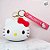 Porta Níquel de Silicone - Hello Kitty - 7cm - 1 unidade - Rizzo - Imagem 1