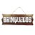 Placa de Sinalização Brinquedos De Festa Junina em MDF - Madeira Escura - 41x16,5cm - 1 unidade - Rizzo - Imagem 4