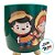 Cachepot Retrô De Festa Junina - Casal Caipira - Verde - 14,5x11,5cm - 1 unidade - Rizzo - Imagem 4
