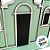 Igreja em MDF De Festa Junina - Verde Pastel - 21x20cm - 1 unidade - Rizzo - Imagem 4