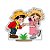Casal Caipira Em MDF De Festa Junina - 16,5x19,5cm - 1 unidade - Rizzo - Imagem 1