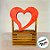 Barraca Do Beijo em MDF De Festa Junina - 19,5x30x10cm - 1 unidade - Rizzo - Imagem 1