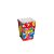 Caixa para Pipoca - Festa Junina Arraiá Bão Demais PP - 5,5x5,5x9cm - 10 unidades - Cromus - Rizzo - Imagem 1
