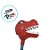 Brinquedo Boca Maluca Dino Rex - Vermelho - 41x5cm - 1 unidade - Rizzo - Imagem 3