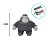 Brinquedo Gorila Squishy - Cinza - 21cm - 1 unidade - Rizzo - Imagem 2