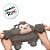 Brinquedo Gorila Squishy - Cinza - 21cm - 1 unidade - Rizzo - Imagem 4