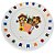 Prato Redondo Laminado - Espantalhos De Festa Junina - 32cm - 1 unidade - Rizzo - Imagem 5