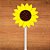 Pick Decorativo de Festa Junina - Girassol - 6 unidades - Rizzo - Imagem 1