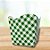 Cachepot Xadrez Verde De Festa Junina -7,3x7,3x10cm - 6 unidades - Rizzo - Imagem 1
