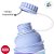 Garrafa Vip - Stitch Love - 660ml - 1 unidade - Disney Original - Rizzo - Imagem 2