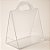 Sacola Transparente Bag Lisa - 13,5x15x7cm - 1 unidade - Rizzo - Imagem 2