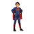 Fantasia Infantil Super-Homem - Macacão Longo com Capa - G de 10 a 12 anos - 1 unidade - Rizzo - Imagem 4