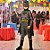Fantasia Infantil Batman - Conjunto com Macacão Longo, Capa, Capuz e Máscara - M de 6 a 8 anos - 1 unidade - Rizzo - Imagem 5