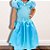 Fantasia Infantil Princesinha Azul - Vestido - GG - 1 unidade - Rizzo - Imagem 2